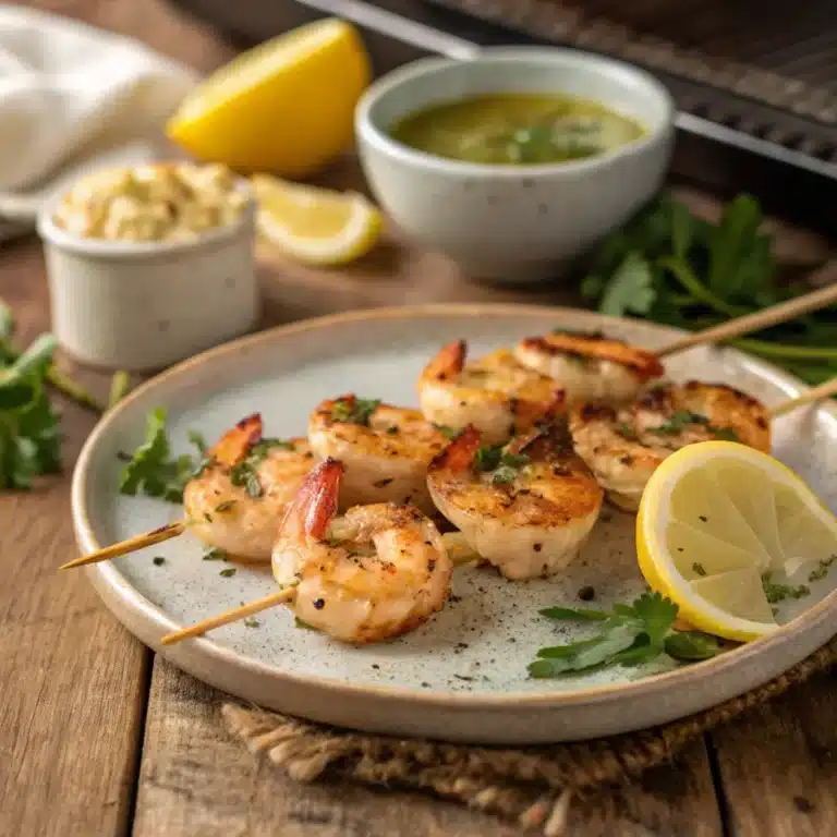 How to keep shrimp moist while grilling