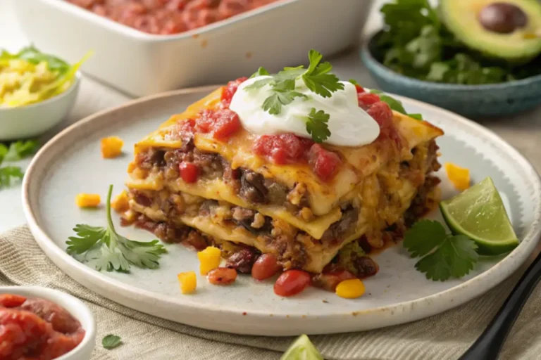 What Is Mexican Lasagna Made Of