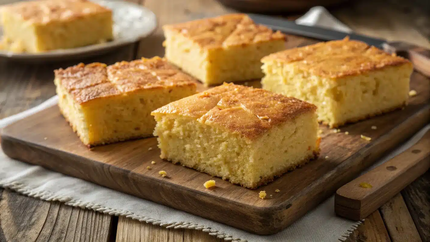 Cornbread without eggs – fluffy and golden recipe