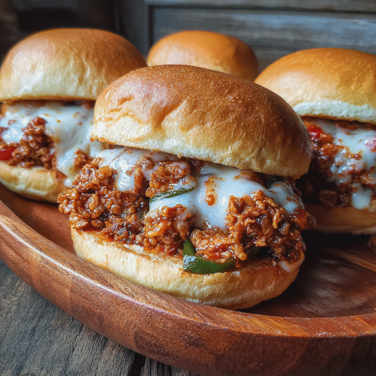 Cajun Chicken Sloppy Joes