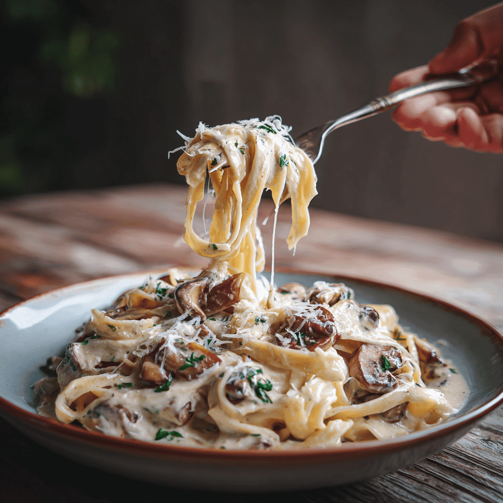 Creamy Mushroom Pasta