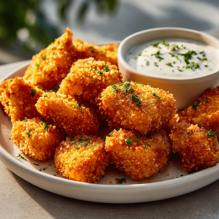 Keto Chicken Nugget Recipe