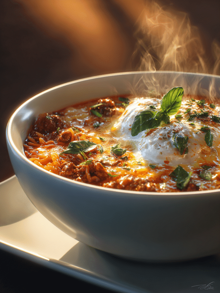 lasagna soup