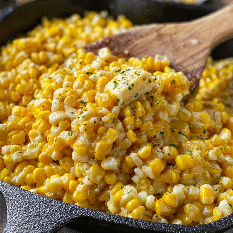 Honey Butter Skillet Corn Recipe