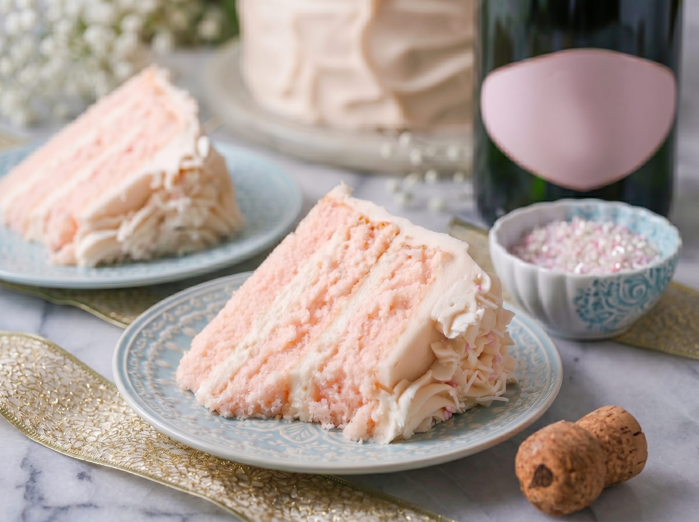 Pink Champagne Cake Secrets