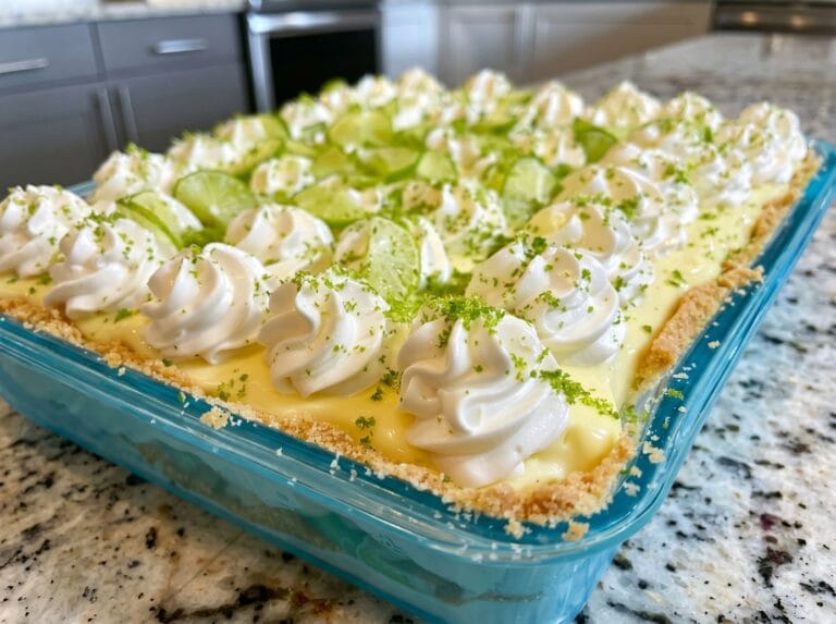 Key Lime Cream Dessert