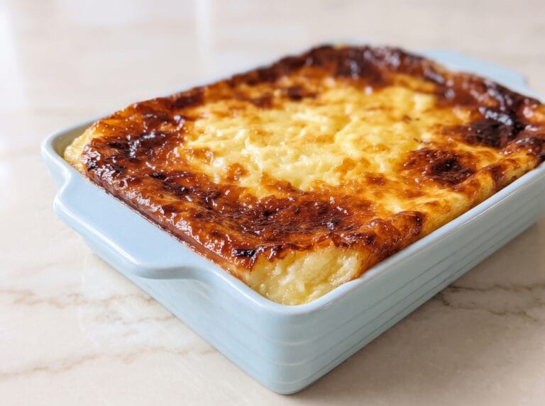 Creamiest Condensed Milk Baked Rice Pudding