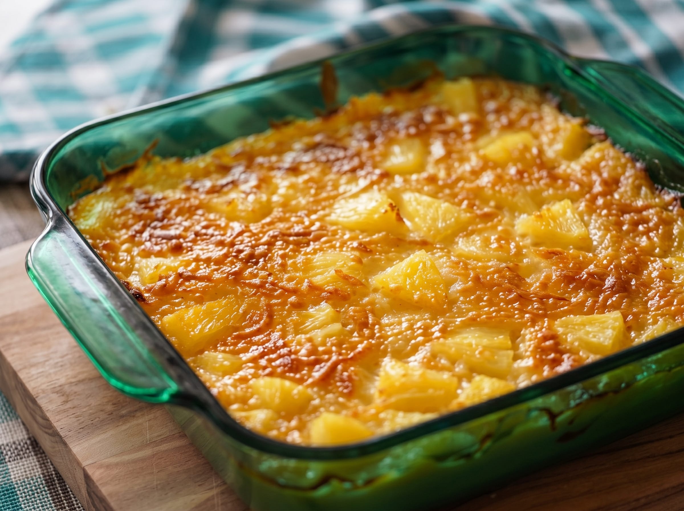 Heavenly Pineapple Bake