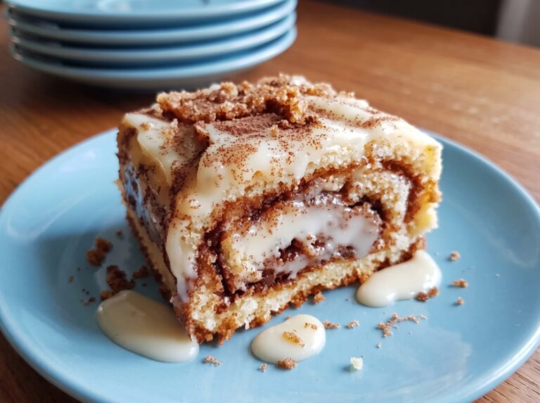 Sugar-Free Cinnamon Roll Cake