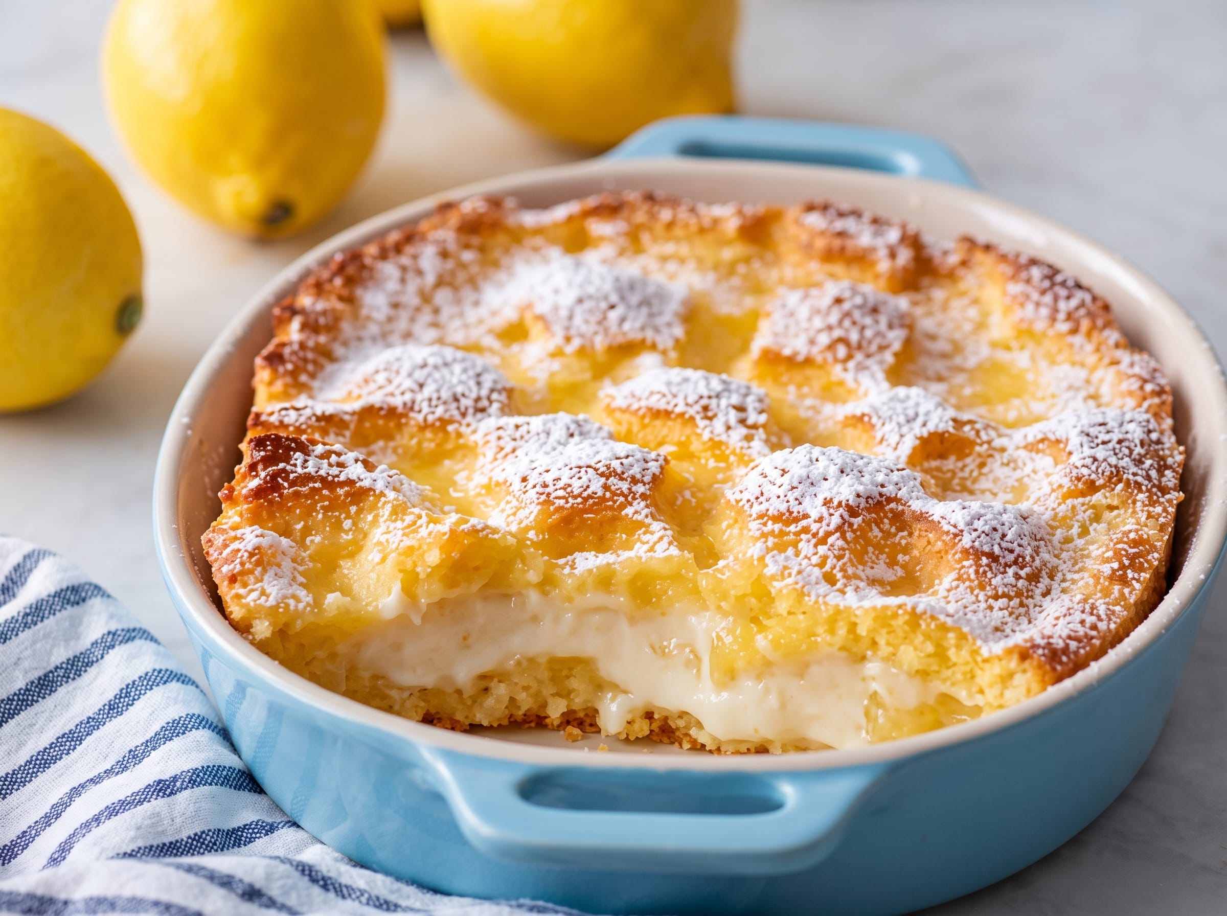 Sugar-Free One-Bowl Lemon Dessert Recipe