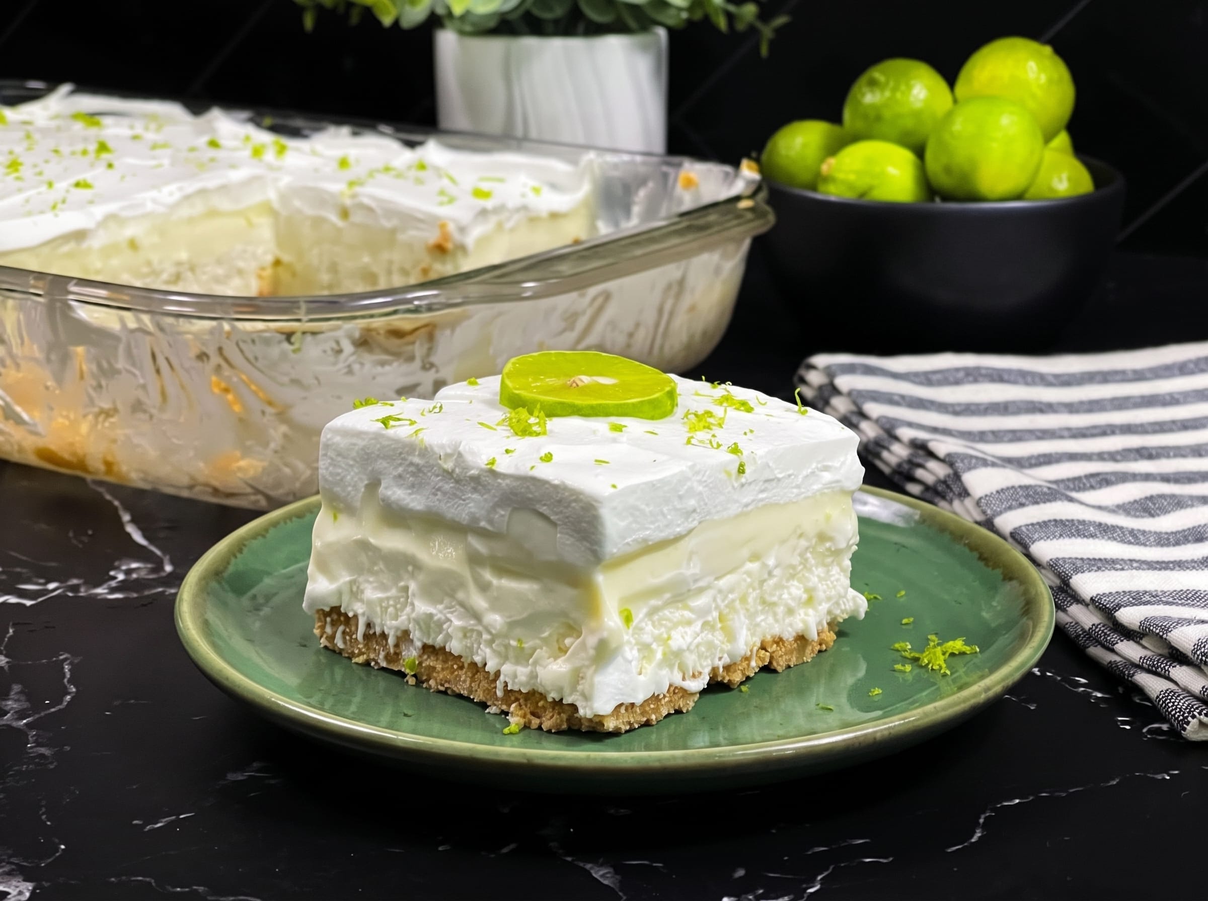 Sugar-Free No-Bake Key Lime Lush Recipe